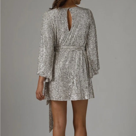 JAYGODFREY Maggie Sequin Mini Dress - Size 4- NWT - Smoke Free Home! - Picture 3 of 12